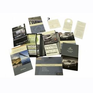 2006 Lexus IS 250 Navigation Disc + Complete Owners Manual